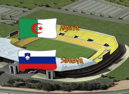 Algerien gegen Slowenien in der WM