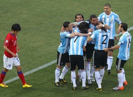 WM 2010 Argentinien und Südkorea – Spiel zwischen zwei Eröffnungssiegern