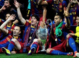 Barcelona besiegt Manchester im Champions League Finale