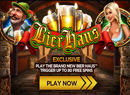 BIER HAUS im Jackpot Party Online Casino