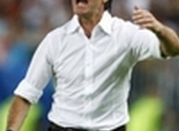 Bundestrainer Joachim Löw lobt die Leistung der deutschen Elf