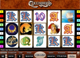 Columbus von Novomatic auf Entdeckungsreise im Online Casino