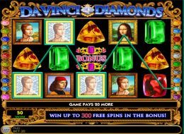 Da Vinci Diamonds Fortsetzung im Online Casino