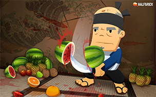 Ninja Fruits Spielautomat statt Fruit Ninja