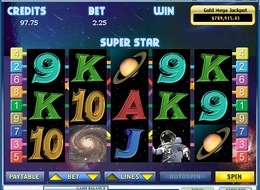 Super Star Slot – der Raumschiff Spielautomat