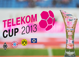 FC Bayern im TELEKOM CUP Finale