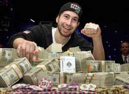 WSOP Gewinner Dumahel sahnt Millionen ab beim Poker