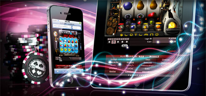 Neue Benutzeroberfläche des Slotland Handy Casinos