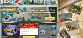 EuroSlots Online Casino mit neuem Design