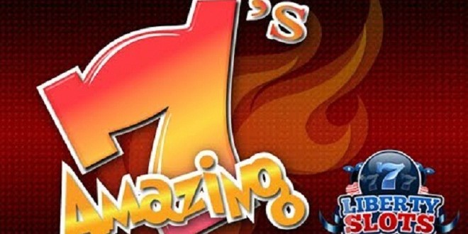 Liberty Slots Online Casino feiert Amazing 7s Start!