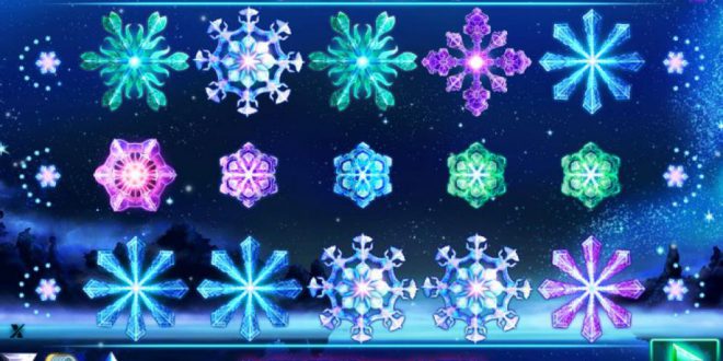 Kühles Vergnügen mit dem Spielautomaten Snowflakes