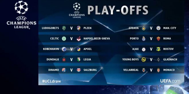 Entscheidungen in den Champions League Play-offs 2017