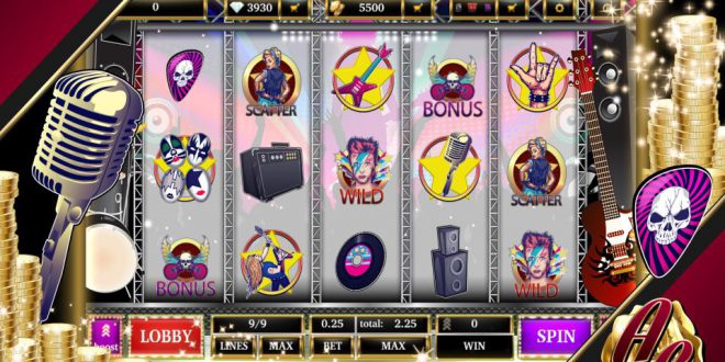 Rocken im Online Casino mit Slot N’ Roll