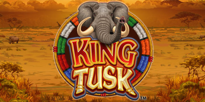 Elefanten-Thematik im neuen Online Spielautomaten King Tusk