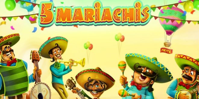 Mexikanische Fiesta mit Online Spielautomaten 5 Mariachis