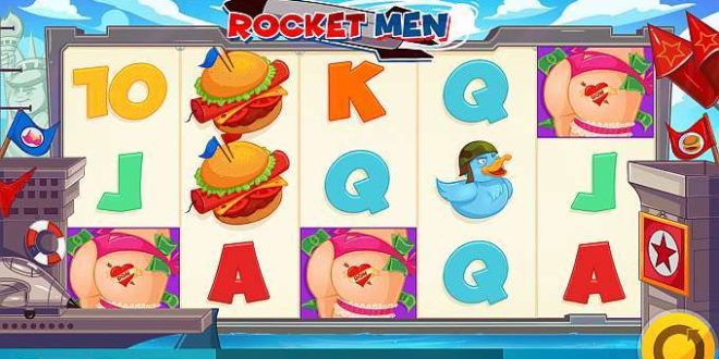 Politisch angehauchter Spielautomat Rocket Men im Online Casino