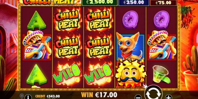 Jackpotgewinne mit dem Spielautomaten Chilli Heat