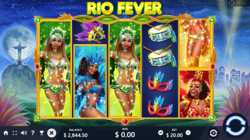 Mit Spielautomat Rio Fever den Karneval feiern