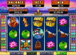 Geschäftige progressive Biber-Jackpots im Online Casino